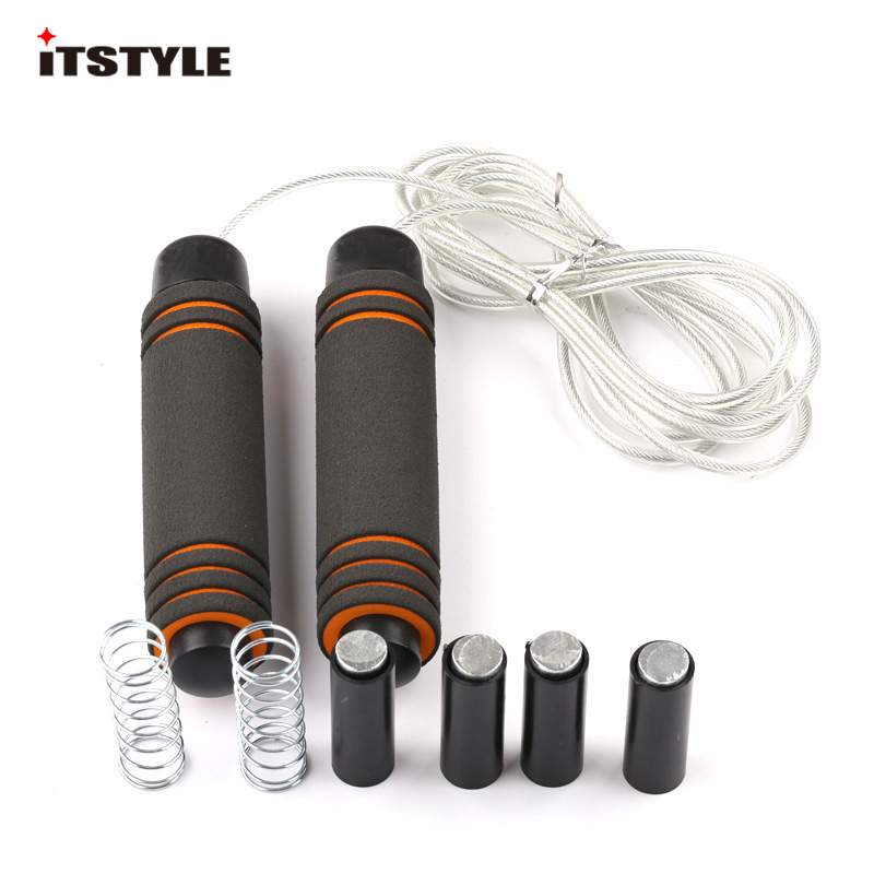 

ITSTYLE Professional Jumping Rope Bodybuilding Gym Crossfit Steel Wire skipping Rope