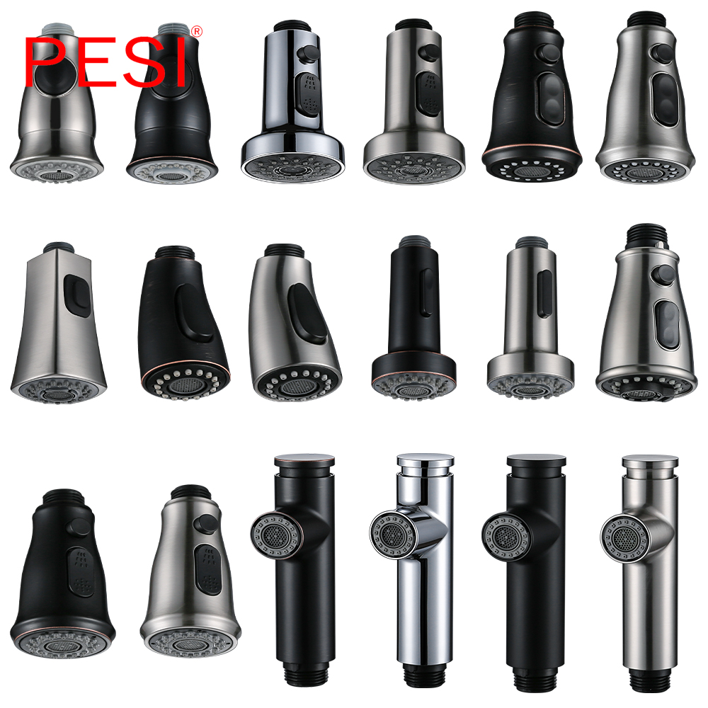 

Kitchen Bathroom Tap Faucet Mixer Pull Out Spray Head Outlet Sprayer Nozzle Water Saving Kitchen Faucet Tap Replacement Part