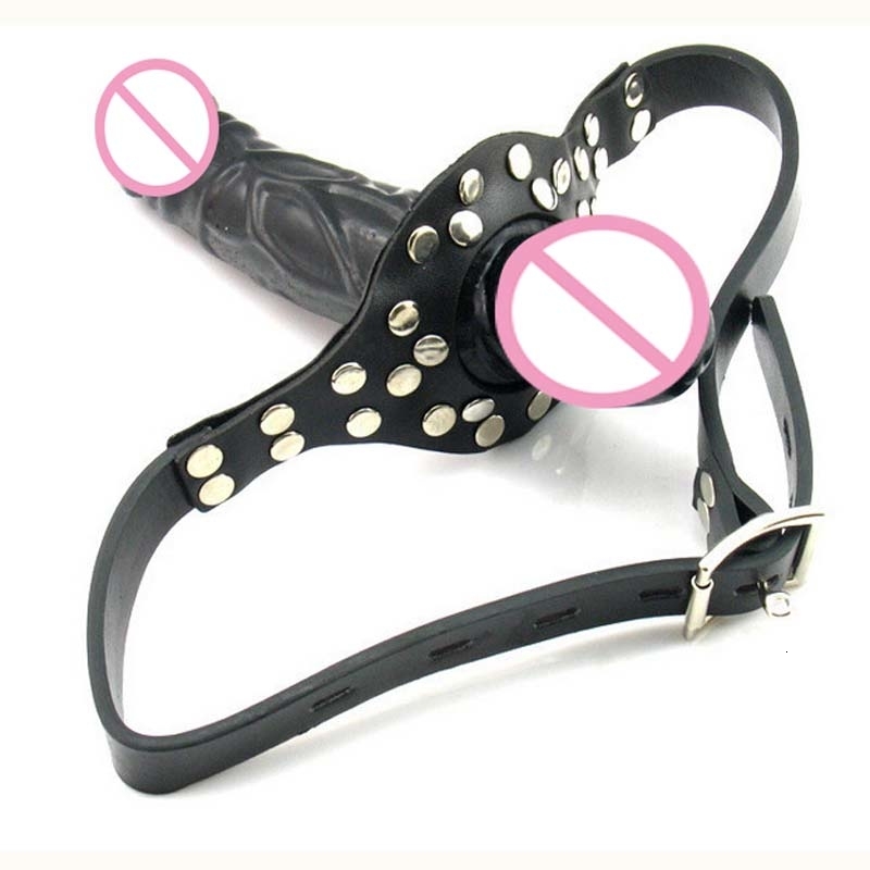 locking Strap dildo harness in