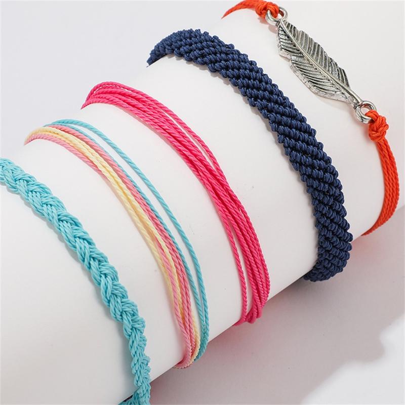 

Link, Chain Fashion Bracelets Pendant Bohemian Wristlet Women's Bracelet Jewelry Hand Rope Trendy Presents Gifts Wristband Trinket