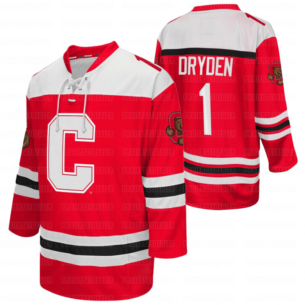 

Cornell Big Red NCAA College Hockey Jersey Ken Dryden Joakim Ryan Cam Donaldson Yanni Kaldis Riley Nash Max Andreev Michael Regush, White youth s-xl
