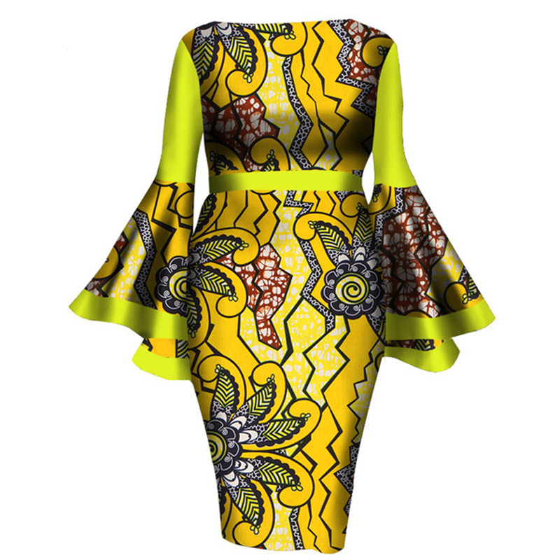 Promotion Robes Africaines En Cire Vente Robes Africaines Imprimees A La Cire 2020 Sur Fr Dhgate Com