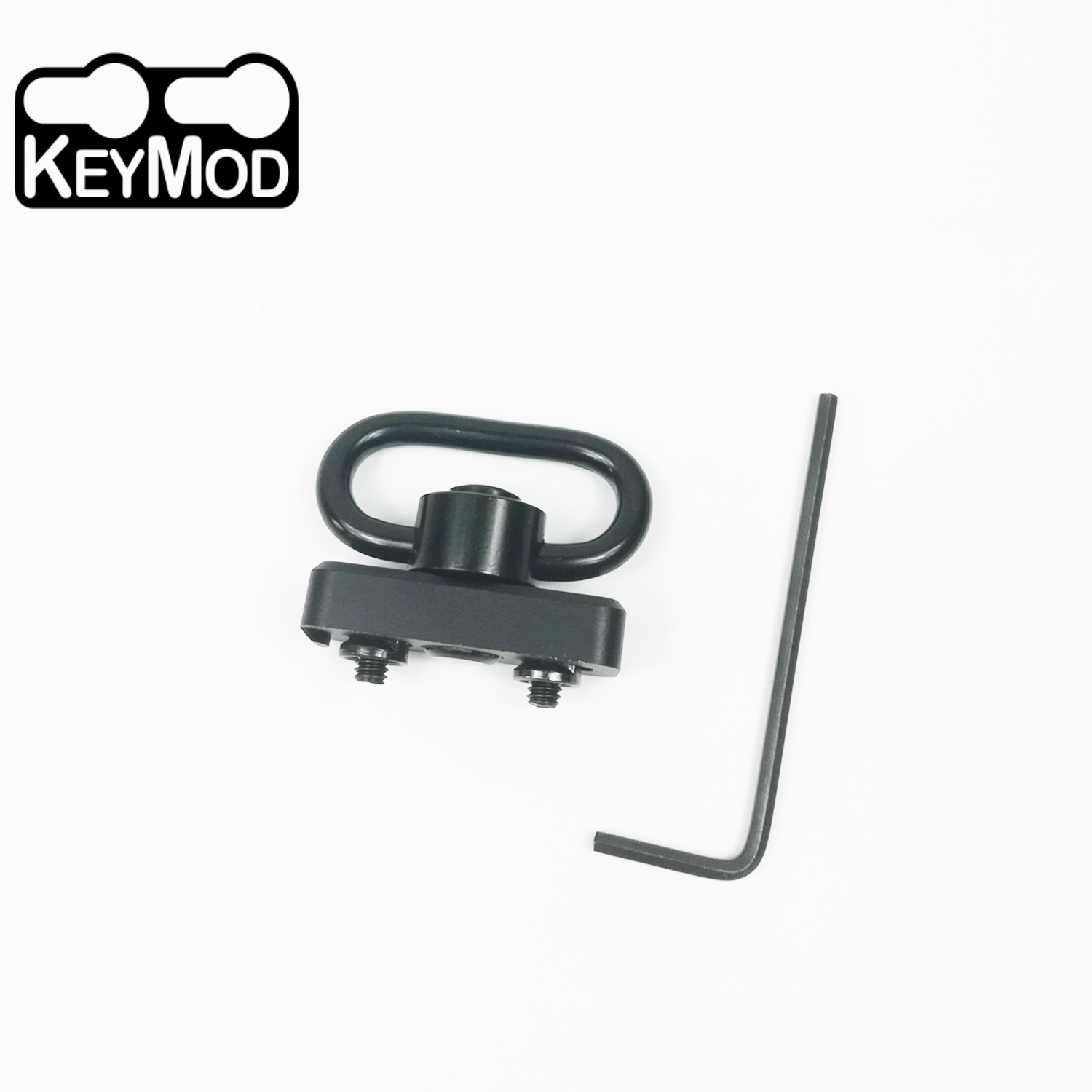 QD Quick Detach Sling Swivels Adapter Attachment Point Heavy Duty Push Button BK