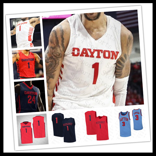 

2021 College Basketball Dayton Flyers JALEN CRUTCHER Jersey RODNEY CHATMAN OBI TOPPIN IBI WATSON TREY LANDERS JORDY TSHIMANGA Custom 4XL, Navy blue