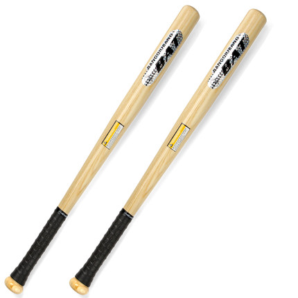 

Hard wood baseball bat 54 64 74 84cm Anti slip wooden Playing beisebol bats hardball sports for Adult Wholesale Free shipping