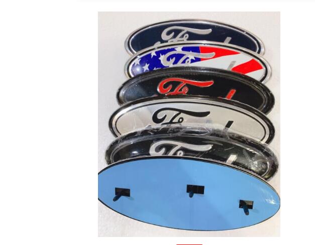 

9INCH EMBLEM Auto Logo 2004-2014 For FORD F-150 OVAL FRONT GRILLE REAR TAILGATE