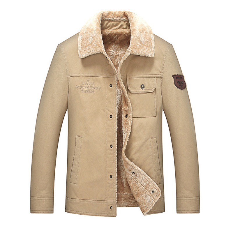 

Nice Casual Classic Winter Fashion Brand Clothes Fleece Thick Warm Woolen Overcoat Blend Men Coat, Asian size xl19811