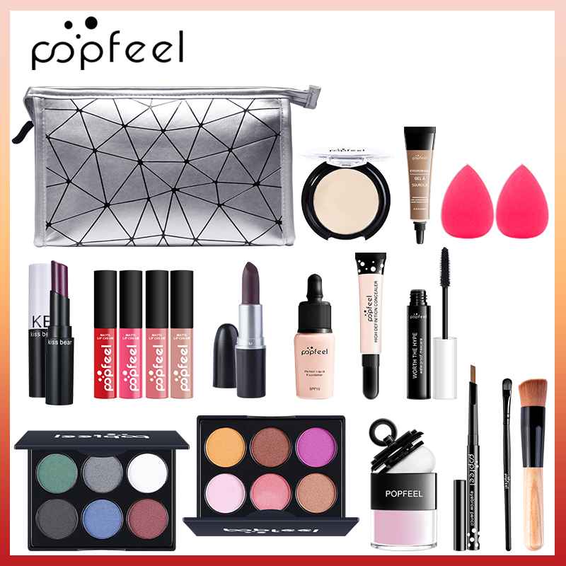 

POPFEEL ALL IN ONE Full Professional Cosmetics Makeup kit