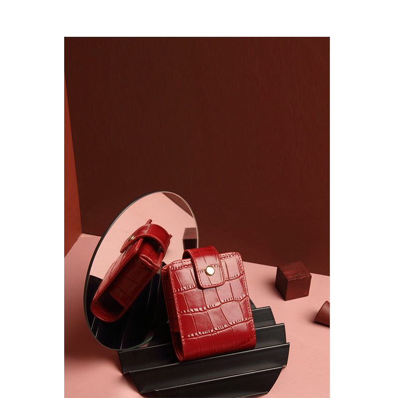 Red Patent Leather Makeup Bag Saubhaya 