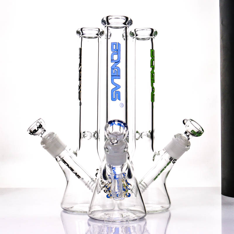 

Sales promotion beaker bottom bongs glass bong 10" hookahs Rasta heady water pipes 18.8mm joint brand pipe BONGLAS