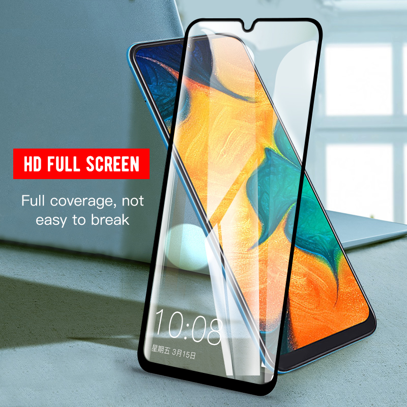 

Full Cover Tempered Glass for Samsung A12 A72 A52 A51 A11 A21 A20 REVVL 4 one 5G ace OnePlus Nord N10 5G MOTO G Play 2021 Screen Protector