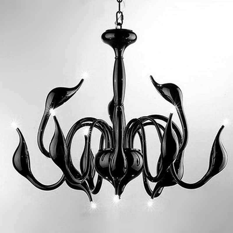 

modern led swan chandelier lighting chandeliers ceiling lustres e pendentes para sala de jantar living room nordic design