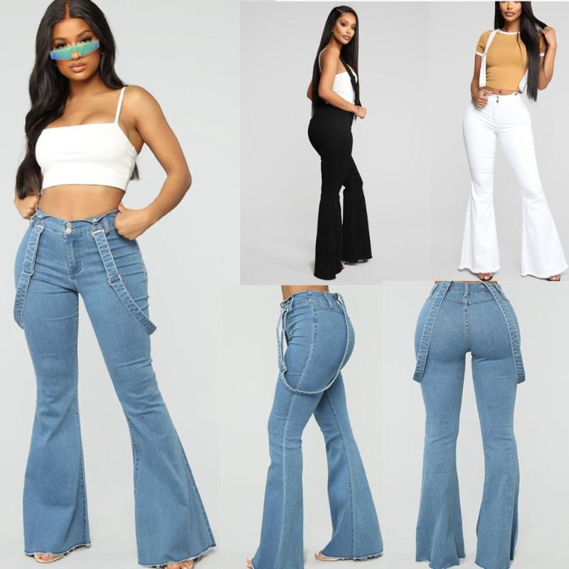

Women jeans femme 2020 nouveau Fashion Overall Shourt Pants Summer spodnie jeansowe damskie Straps Sleeveless -3XL, Blue