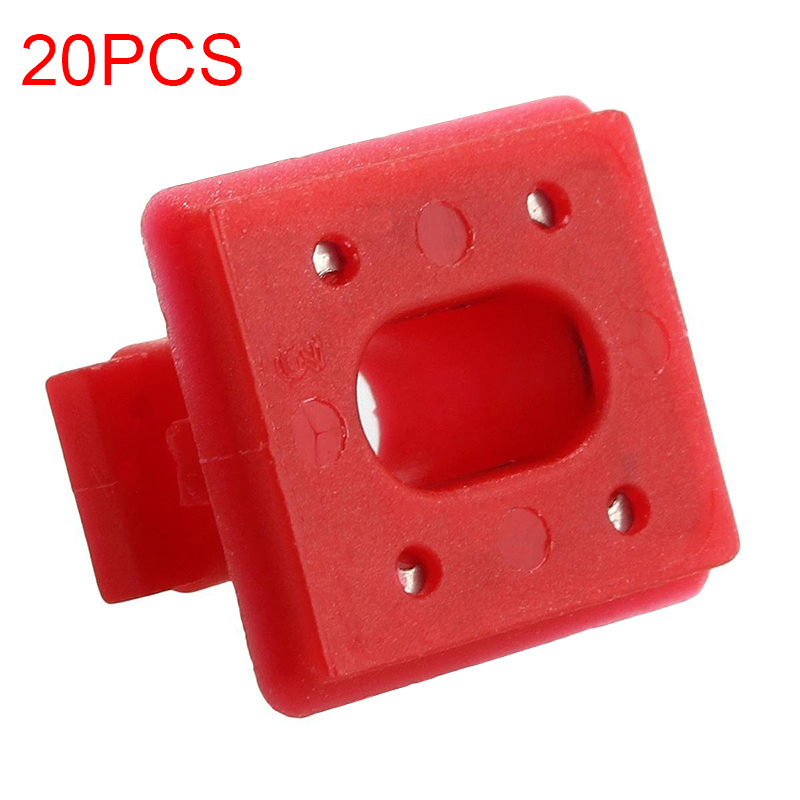 

20pc Fixing Red buckles Car Dashboard Dash Trim Strip Clip for E46 / E65 / E66 E83N