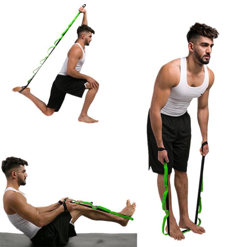 

Workout set bandCrossfit Training Body Exercise Yoga Tubes Pull Rope Flexible Loops Pilates Workouts Widen Yoga Stretch Out 2020, Green