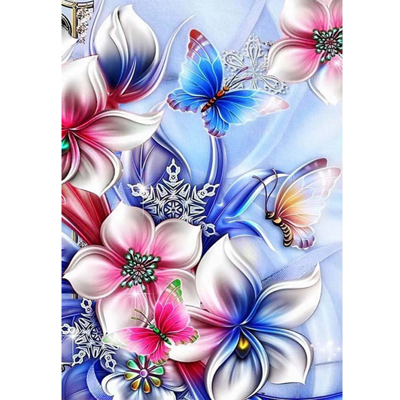 

Wholesale 5D DIY Spot Drilling Painted 2020 Flowers Support Custom Photos Very Beautiful Diamond Painting Interior