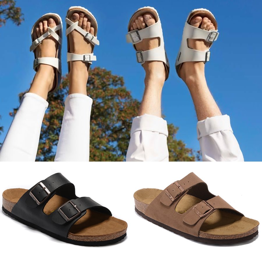 

Arizona 2020 New Summer Beach Cork Slipper Flip Flops Sandals Women Mixed Color Casual Slides Shoes Flat Free Shipping EUR34-47, 12