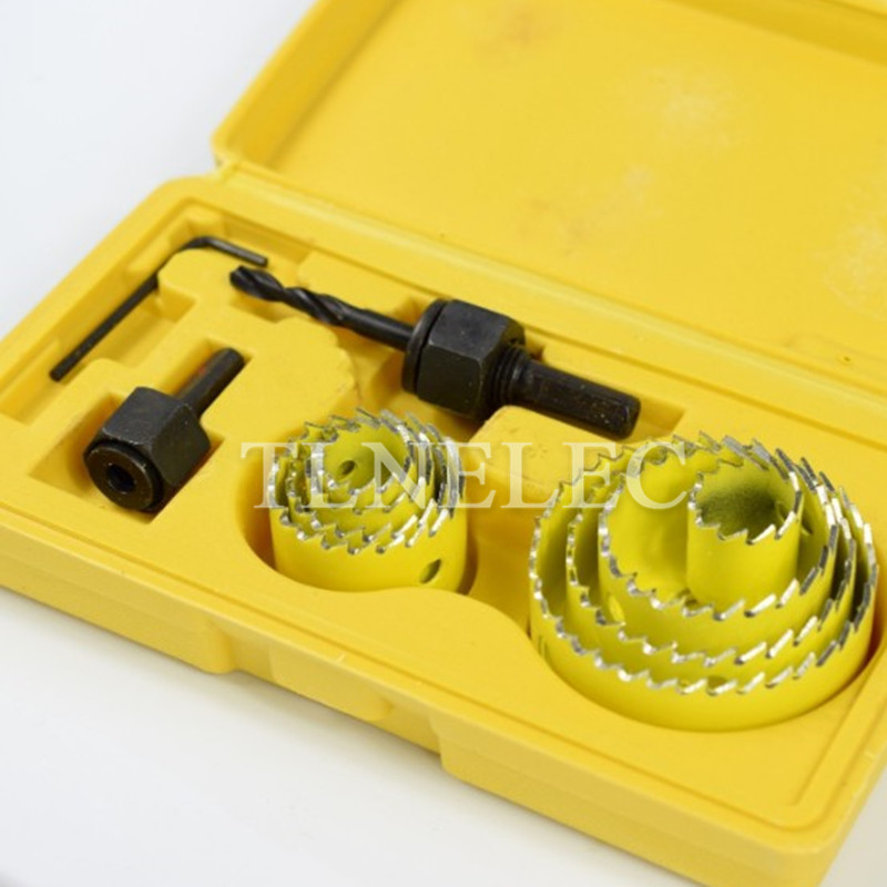 

Plasterboard Reaming Thin Board Plastic Punch Holes Drill Thin Plate Woodworking Hole Opener Set