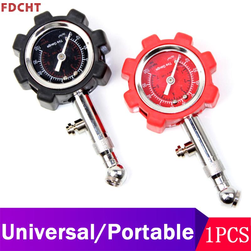

Mini Portable Car Mechanical Tire Pressure Gauge 0-100psi Tyre Meter Tester Handheld High Precision For Vehicle Truck Motorcycle