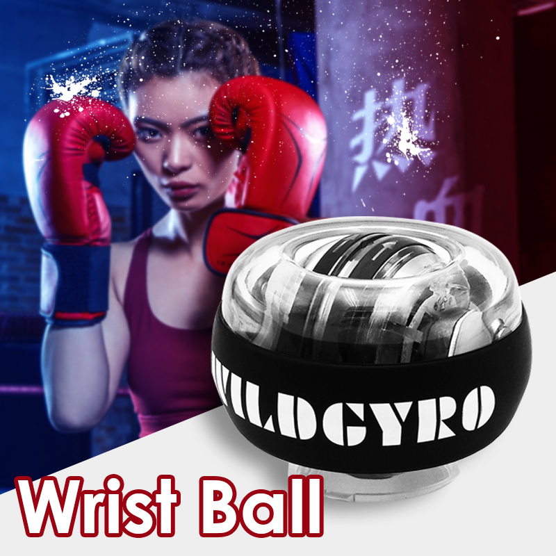

LED Wrist ball Relax Gyroscope Ball Power Explosive Training Arm Finger Exerciser Pow Carpal Spinner Fitness Expander