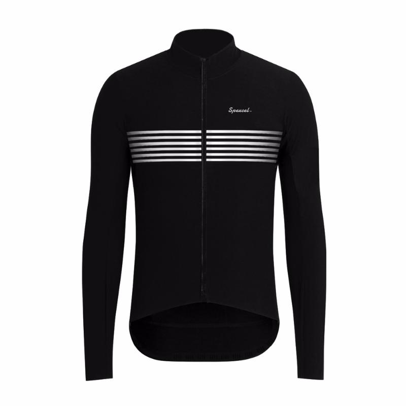 

2020 SPEXCEL Spring new Windproof Water repellent long sleeve Cycling Jersey Highly breathable and protection combined Jacket, As pic