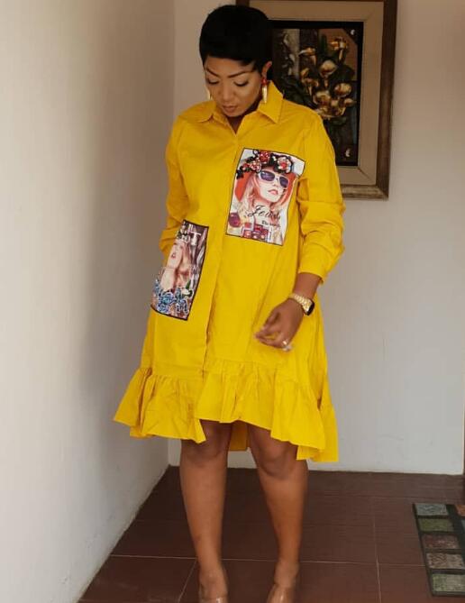 

Euramerican Style Women Fashion Irregular Folded A-Shaped Hem With Studded Pearl 7-Sleeve Shirt Blouses Sexy Loose Shirts Tops, Green