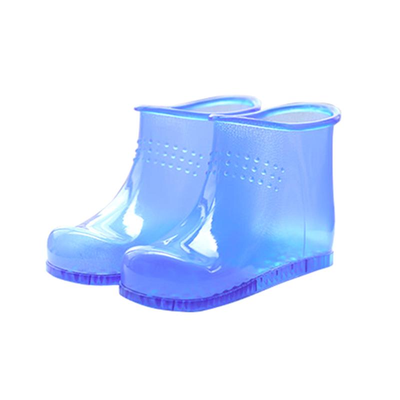 

Basin Reflexology Bucket Boots Bath Shoes Foot Massage Acupressure Spa Portable Household, Red