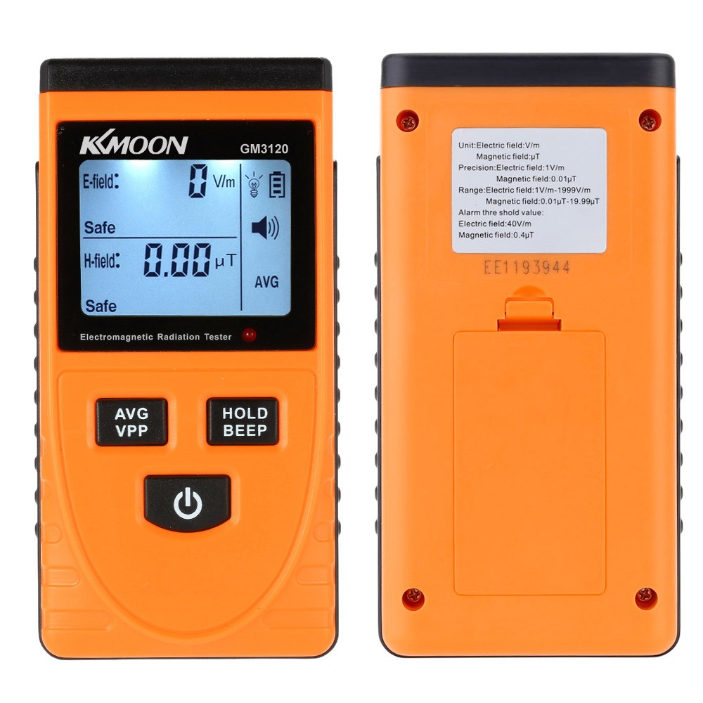 

Electromagnetic Radiation Detector Meter Dosimeter Tester Counter Handheld Digital LCD EMF Meter Measurement Testers