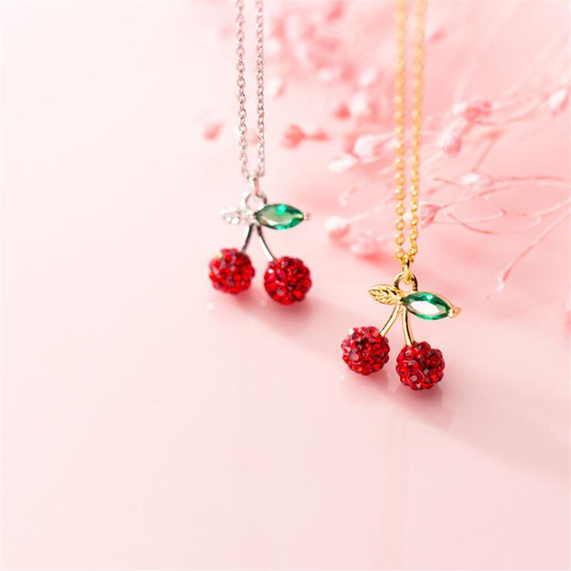 Collar con sabor a fruta piña-Acrílico