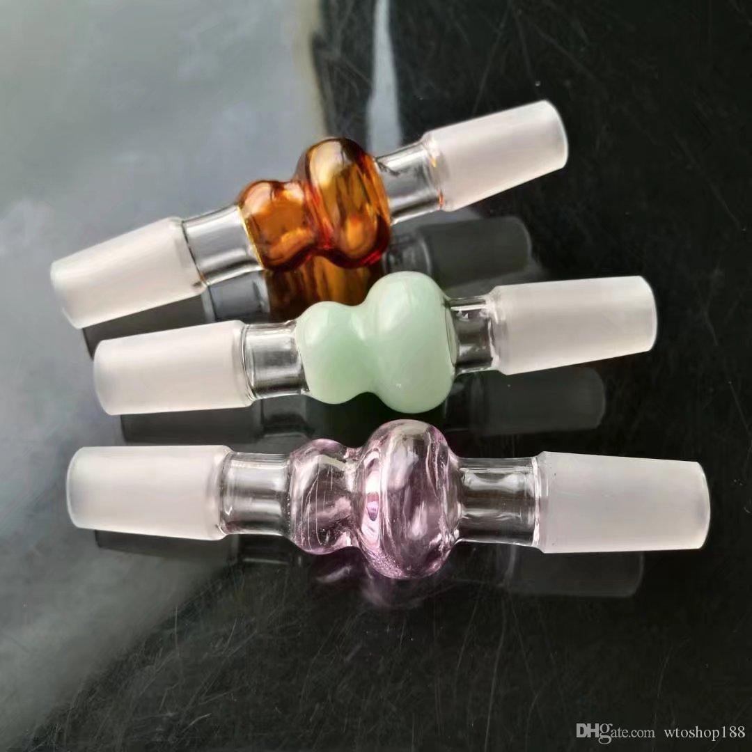 

Color gourd adapter , Wholesale Glass bongs Oil Water Pipes Glass Pipe Oil Rigs Smoking ,Free Shipping