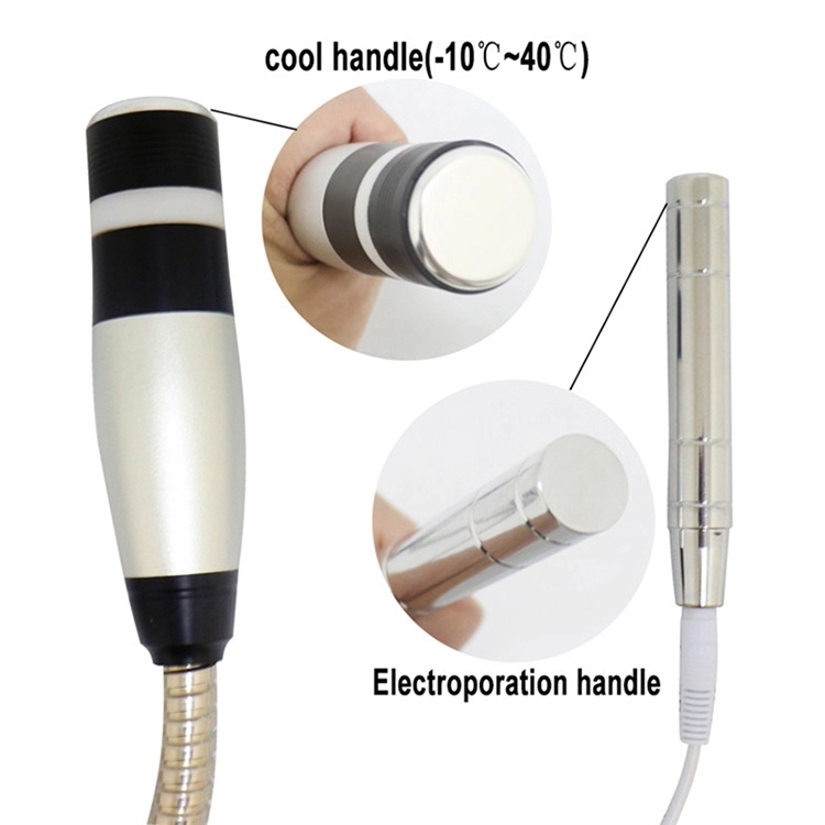 

Cool and hot Electroporation cryotherapy no needle mesotherapy skin rejuvenation anti-aging skincare face lift machine