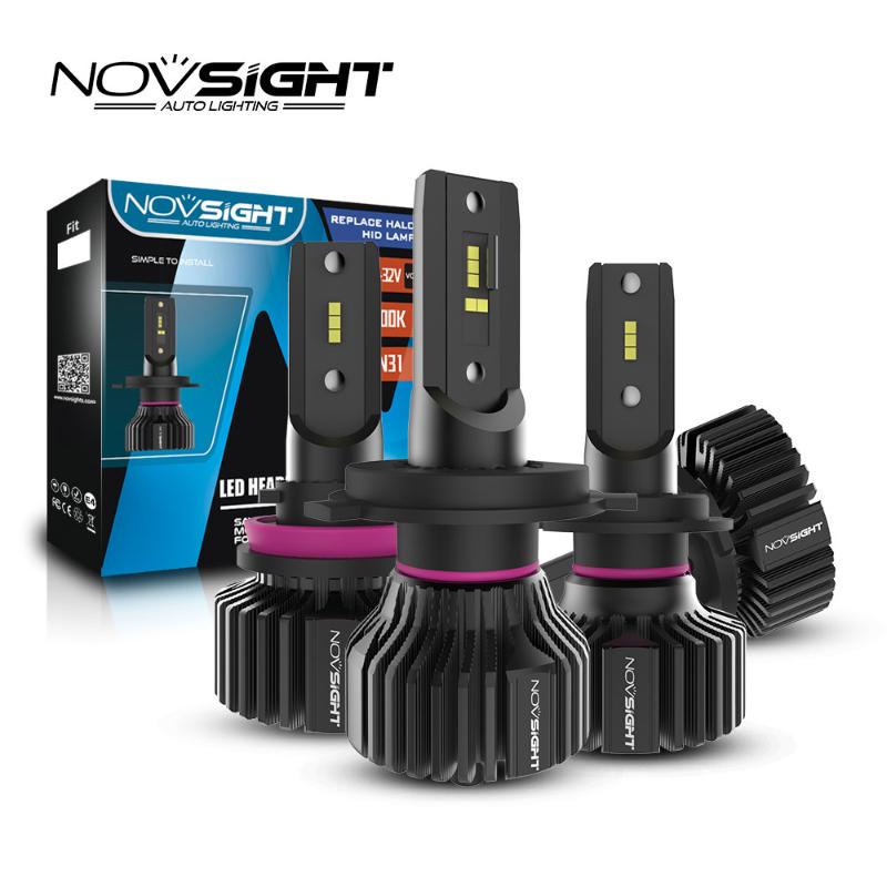 

Novsight mini H7 LED H4 Headlight bulbs 12v 24v H8 H11 led 9005 HB3 9006 HB4 car lights Auto Fog Light 6500K 10000LM
