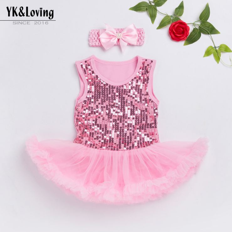 

Baby girls dresses Infant clothes fashion summer clothes Cute dresses for new year Top Quality