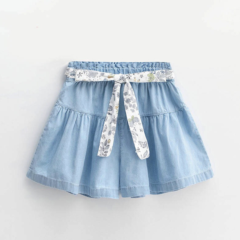 

Girl Skirts 2020 New Summer for 4 9Y Baby Girl Casual Children's Wear Cute Skirt Flowers Sashes Kids Short Dress, Ah271