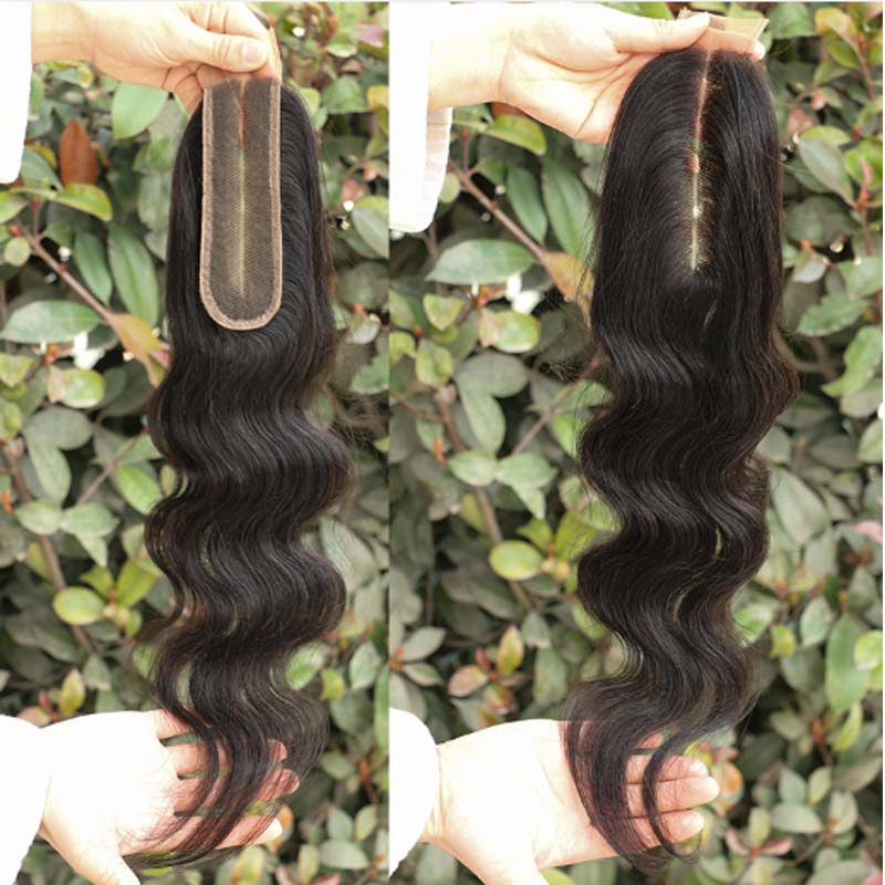 

2x6 Lace Closure Straight Body Wave Long Middle Part Way Brazilian Pervian Maylasiian Virgin Human Hair Raw Virgin Indian Straight Top Swiss Soft silky full