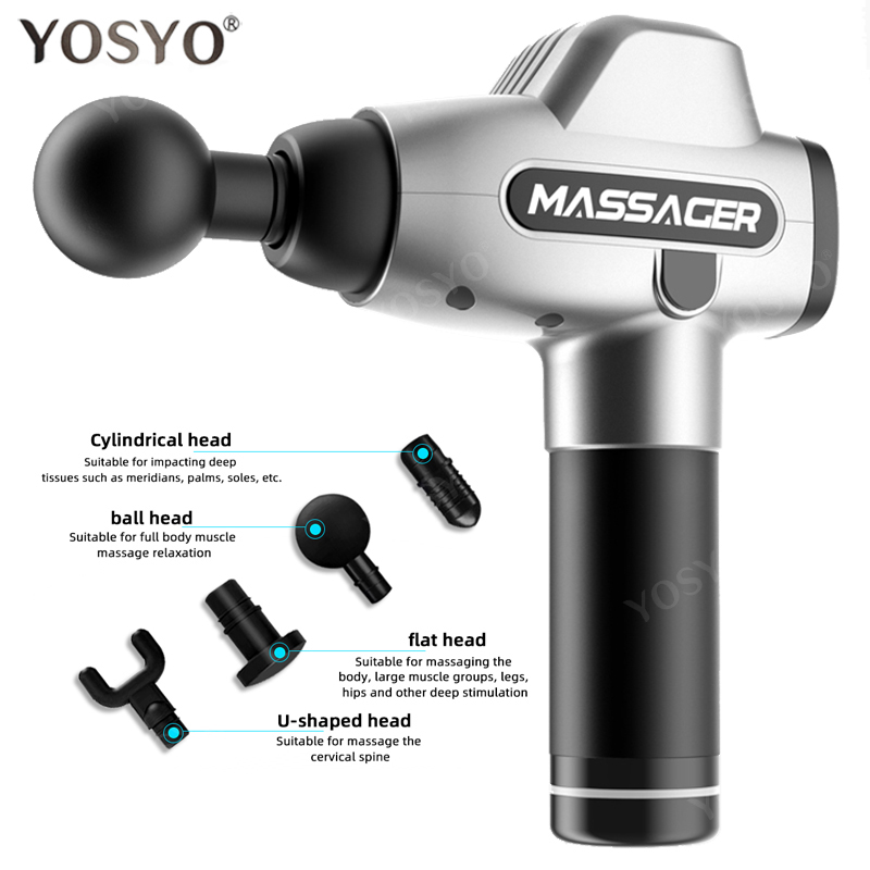 

EMS Tissue Massage Gun Muscle Massager Management Training Exercising Body Relaxation Slimming Shaping Pain Relief