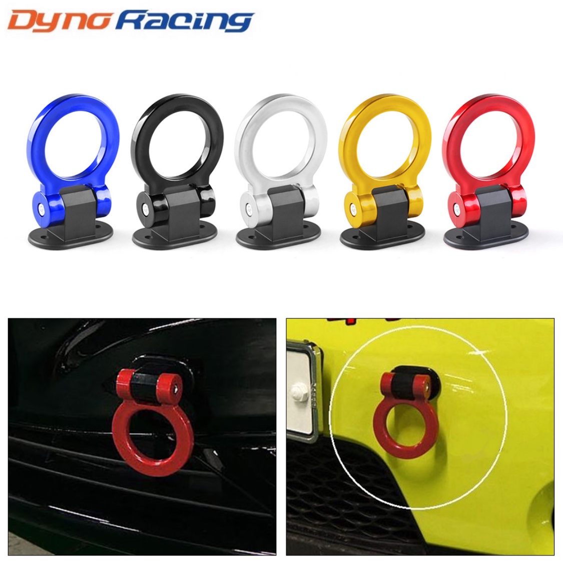 

Universal ABS bumper car sticker decoration car simulator trailer trailer hook kit
