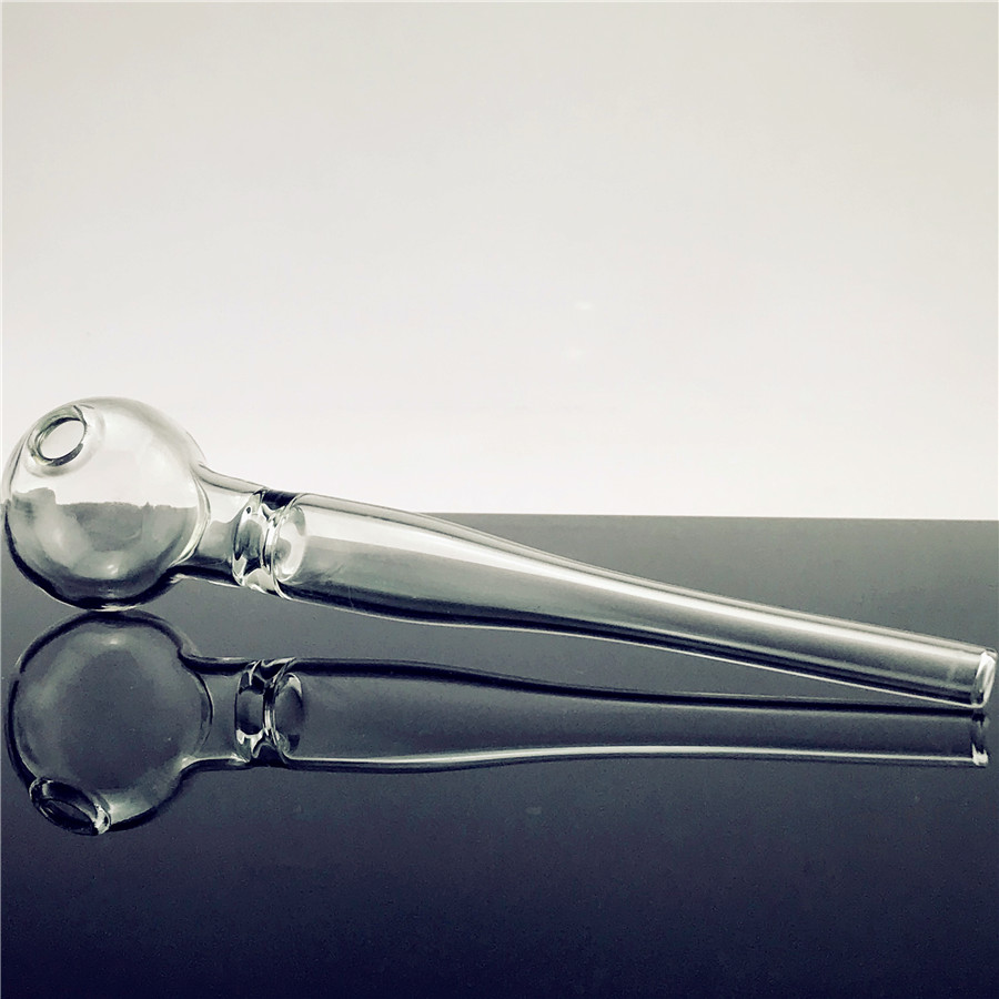 

NEW Pyrex quartz hookahs Glass oil burner pipe big clear glass tube water bong for smoking hand dab rig