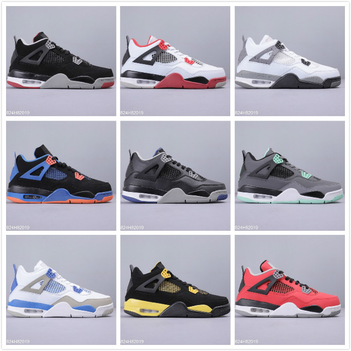 

TOO cheap j4 4s Basketball Shoes for men designer classic style 10 color Mens Sneakers Man's Outdoor Sports Shoe mens Trainers Chaussures, 3 40-46