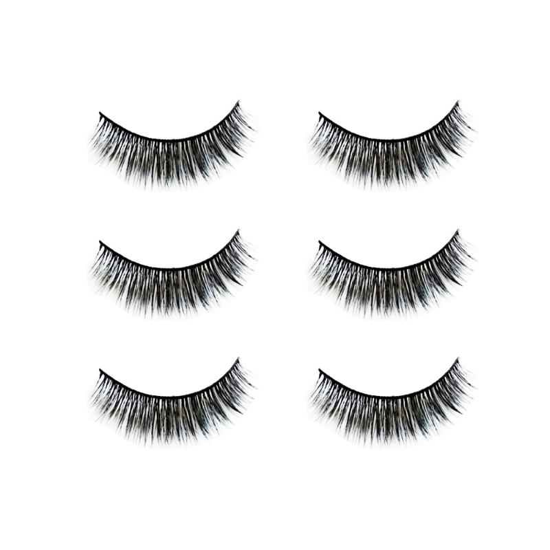 

3 Pairs Mink Eyelashes Natural 3d Eye Lashes Hand Made Makeup Beauty Cheap False Eyelashes Full Strip Lashes