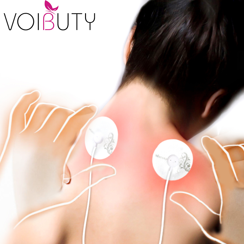 Mini EMS Muscle Stimulator Portable Massager Biological Physio Therapy OTG Phone Control Body Electrode Patch Health Relaxing