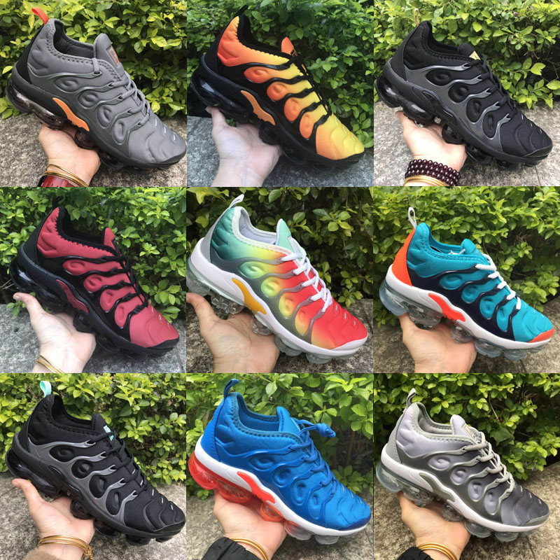 

2019 Plus Tn Rainbow Running Shoes mens Bumblebee Be True Grape Triple Black Designer Shoes Sherbet Team Red Black White Sneakers, As photo 10