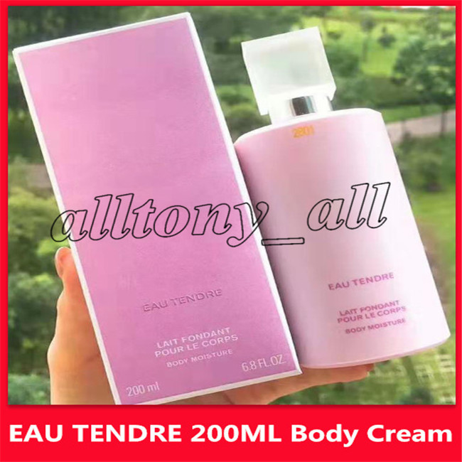 

Famous Brand Body Care EAU TENDRE Lait Fondant Pour Le Corps Body Moisture 200ML Body Cream 6.8FL.0Z