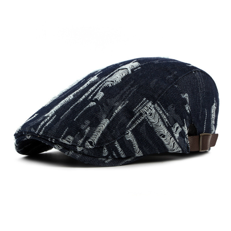 Mens Flat Caps Duckbill cap Berets Cotton duckbill hat Bailey painter hat male and female forward cap