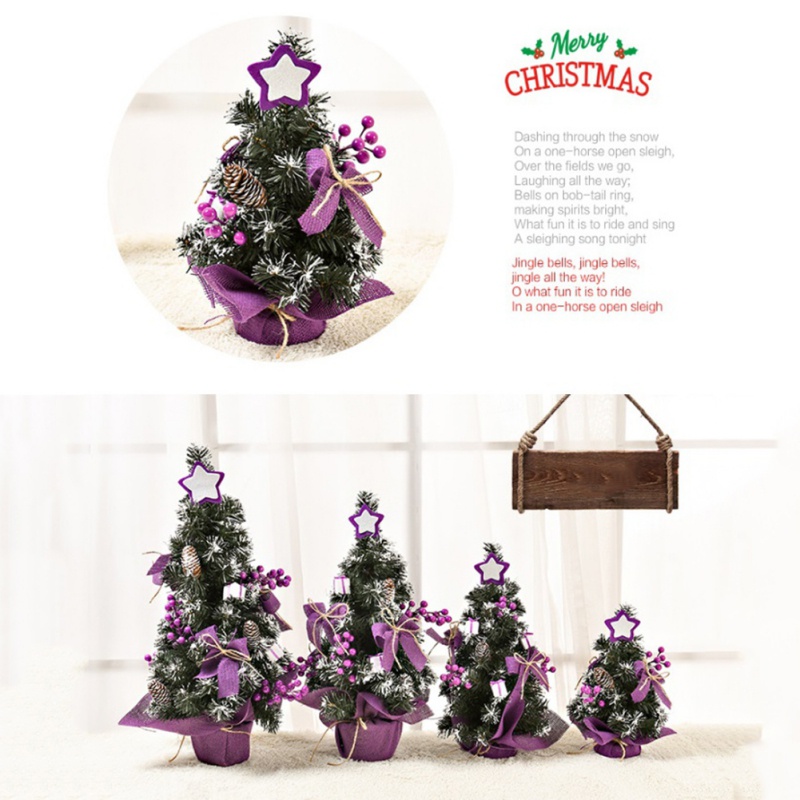 

1Pcs Christmas Tree Encryption Type Unique Mini Christmas Tree Home Party Desktop Decor Artificial Party Supplies