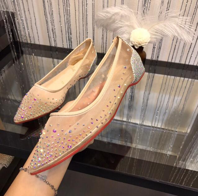 

high quality new Fashion Sexy Women Pumps Shoes Peep Toe Crystal Buckle Strap Party Wedding shoes Rete fishnet style See-through Ankle Strap, Silver
