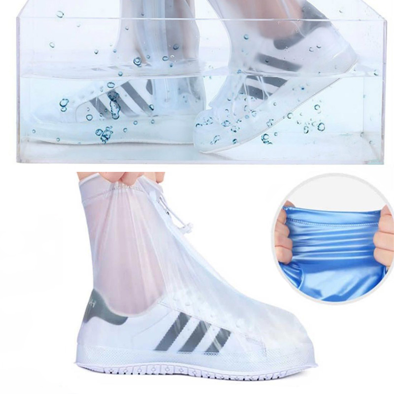 

Waterproof child Women Shoes Cover waterproof Non-slip Reusable Shoes Covers Thicker Anti-Dirty Rain Boots buty damskie