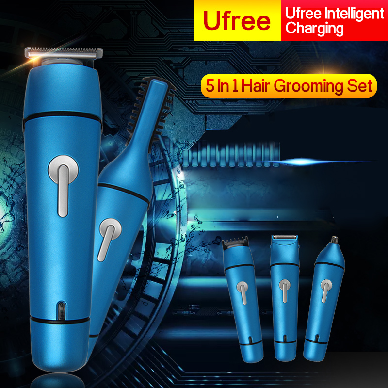 

hair clipper multi-function hair clipper razor nose trimmer haircut shaving five in one