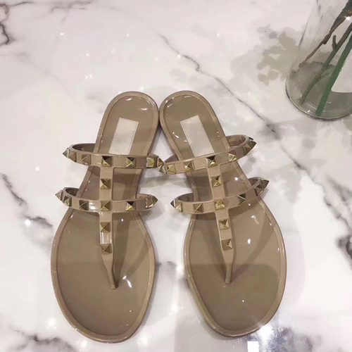 

2019 luxury Designer Summer rubber slide sandal for women Flat slipper bright colorful summer feel permeating Beach flip flops 40, Black
