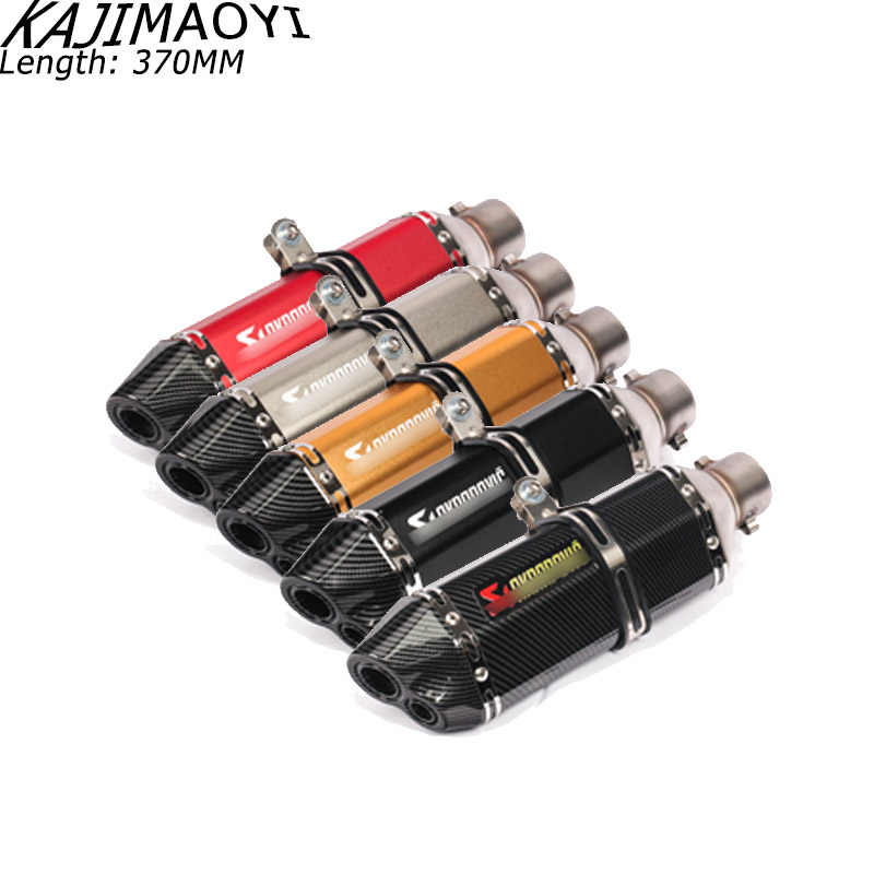 

KAJIMAOYI Muffler-Pipe Scooter Pit Bike Dirt Motocross Exhaust-Modified For ER6N CBR250R